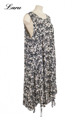 Trägerkleid Flower fein 5927 [OneSize | Rot]