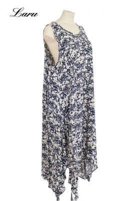 Trägerkleid Flower fein 5927 [OneSize | Rot]