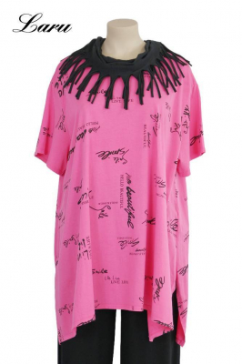 Big Shirt Smile Schrift 2026 [OneSize | Pink]