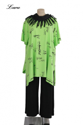 Big Shirt Smile Schrift 2026 [OneSize | Flieder]