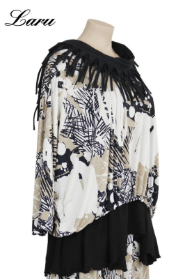 Shirt Slinky kurz Pinsel 3019 [OneSize | Mehrfarbig]