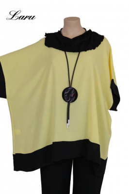 Shirt Sommer Viskose Crash 24389 Patch [OneSize | Lemon]