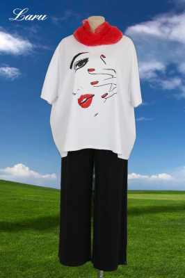 Shirt Nail Face red 57040
