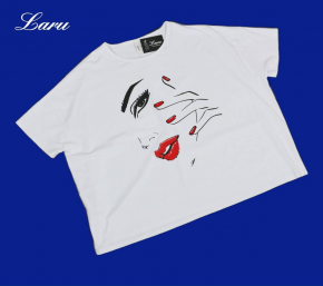 Shirt Nail Face red 57040