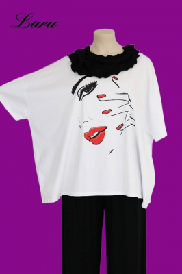 Shirt Nail Face red 57040 [OneSize | schwarz]