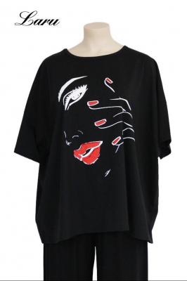 Shirt Nail Face red 57040 [OneSize | schwarz]