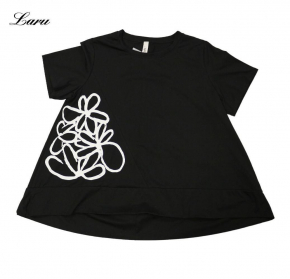 Shirt Flower 57185 [OneSize | schwarz]