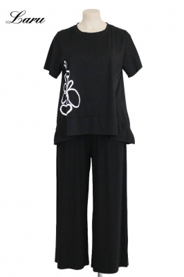 Shirt Flower 57185 [OneSize | schwarz]