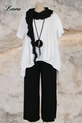 Shirt A-Line mit 2 Taschen 52443 [EG | weiß]