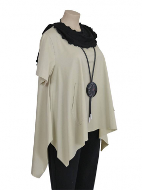 Shirt A-Line mit 2 Taschen 52443 [EG | sand]