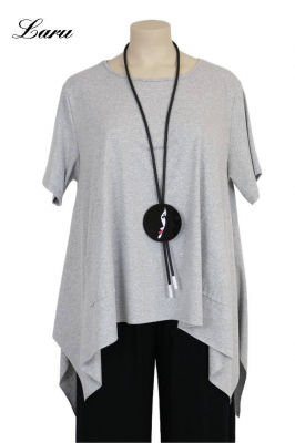 Shirt A-Line mit 2 Taschen 52443 [EG | Grau]