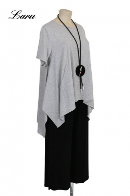 Shirt A-Line mit 2 Taschen 52443 [EG | Grau]