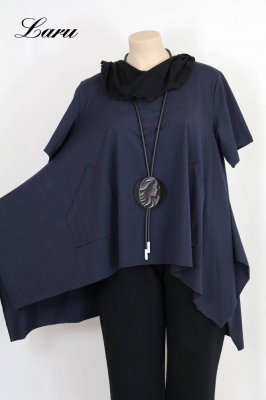 Shirt A-Line mit 2 Taschen 52443 [EG | dunkelblau]