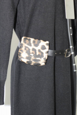 Strick Kleid mit Gürtel SA3109