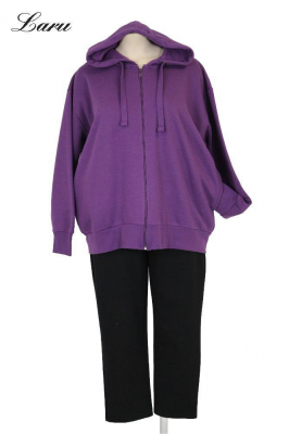 Kuschel Jacke Kapuze [OneSize | schlamm]