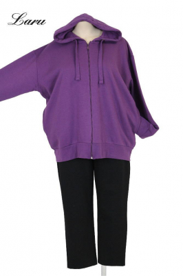 Kuschel Jacke Kapuze [OneSize | schlamm]