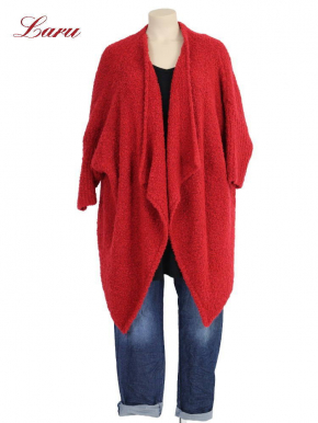 Wollboucle Cardigan Jacke 252