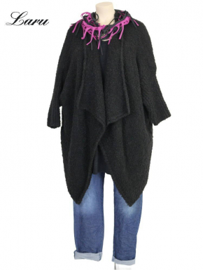 Wollboucle Cardigan Jacke 252