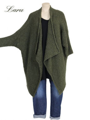 Wollboucle Cardigan Jacke 252