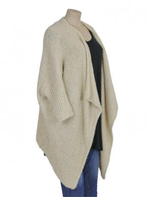 Wollboucle Cardigan Jacke 252