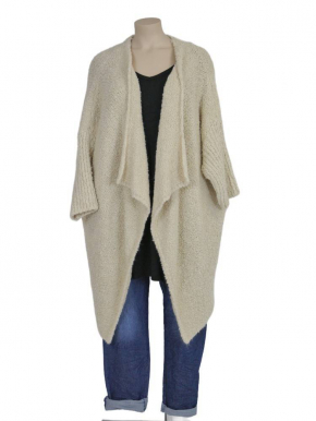 Wollboucle Cardigan Jacke 252