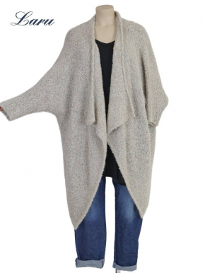 Wollboucle Cardigan Jacke 252