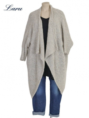 Wollboucle Cardigan Jacke 252