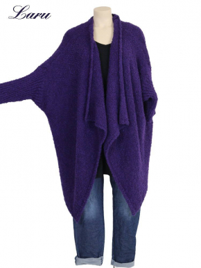 Wollboucle Cardigan Jacke 252