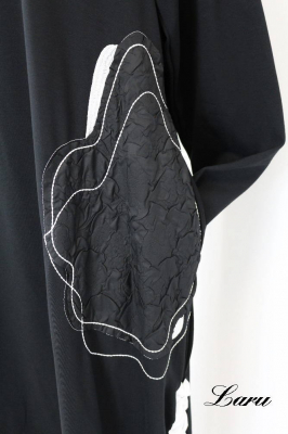 Kleid MY 1526H mit Aplikation