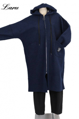 Mantel Boucle 91286 [OneSize | dunkelblau]