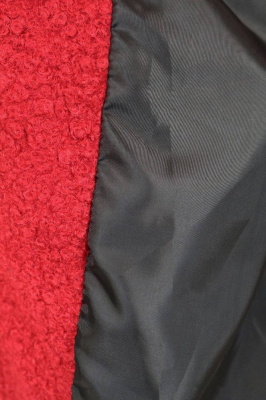 Wollmantel Patchwork rot 6074 [OneSize | Rot]