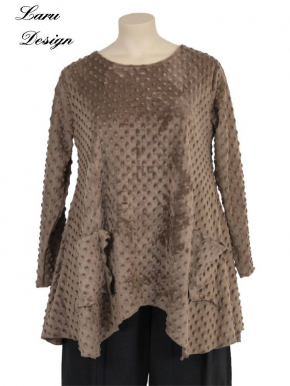 Shirt Minky Sh4L uni taupe