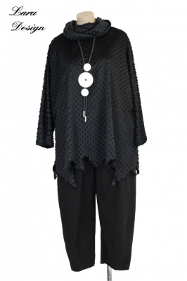 Shirt Flocke Flamme Flo-ShF [EG | schwarz]