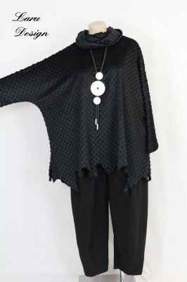 Shirt Flocke Flamme Flo-ShF [EG | schwarz]